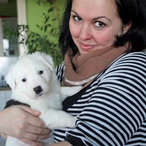 kuscheln mit "muddi"  4 1/2 Wochen jung