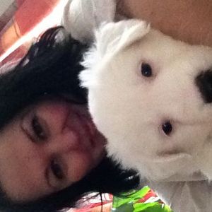 besuch bei fräulein eisbär (die für kälte nicht wirklich viel übrig hat) - 5 wochen alt