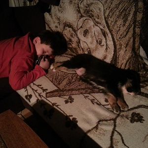 24.02.2013 nach der langen Fahrt zu Hause angekommen...direkt in den Tiefschlaf verfallen!