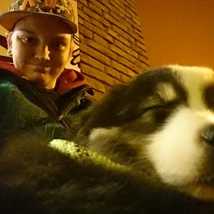 Das erste mal zusammen draußen, als es dunkel wurde <3 27.12.